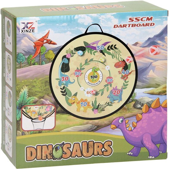 Klittenband Dartset Dinowereld