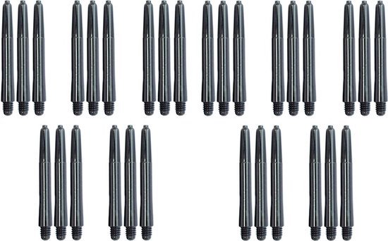 Knaak Darts Set zwarte dart shafts - 10 sets (30 stuks) - Inbetween - darts shafts - Cadeau van Knaak