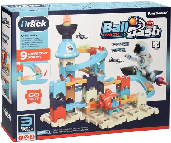 Knikkerbaan - 60dlg. van Hubelino