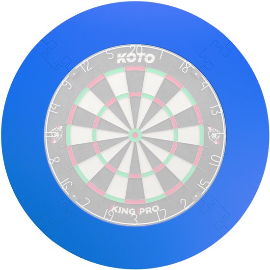 KOTO - 4PCS. Dart Surround Blauw - Dartbord Surround Ring - Economisch & Duurzaam - Beschermd Muren & Dartpunten