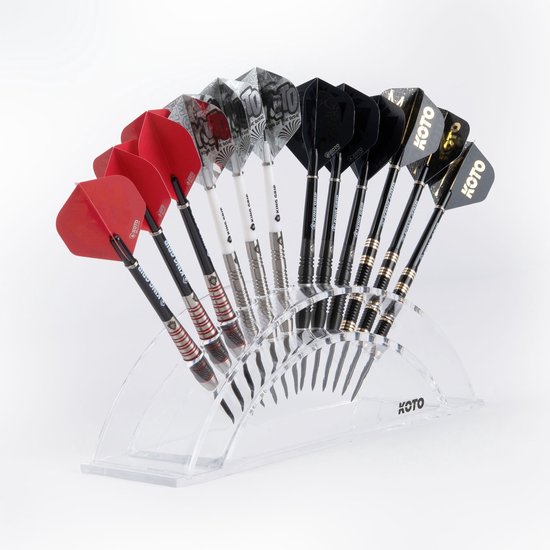 KOTO Acrylic 12 Dart Display - Dartpijl Houder van KOTO