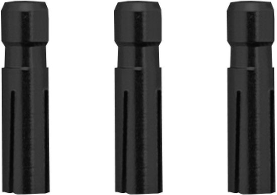 KOTO Aluminium Dart Flight Protector Black van Merkloos