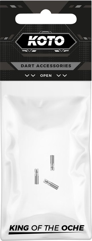 KOTO Aluminium Dart Flight Protector Silver
