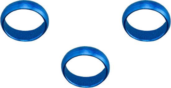 KOTO Aluminium Flight Lock Rings Blue van KOTO