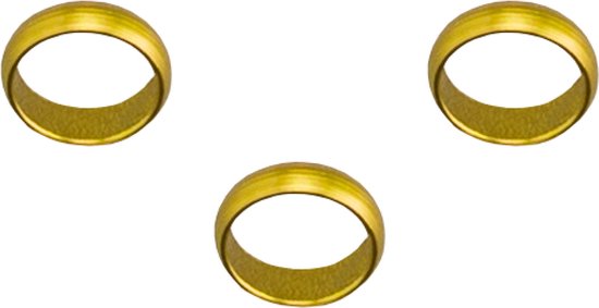 KOTO Aluminium Flight Lock Rings Gold van KOTO