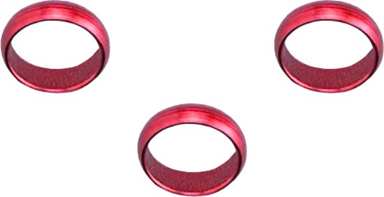 KOTO Aluminium Flight Lock Rings Red van KOTO
