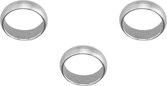 KOTO Aluminium Flight Lock Rings Silver van KOTO