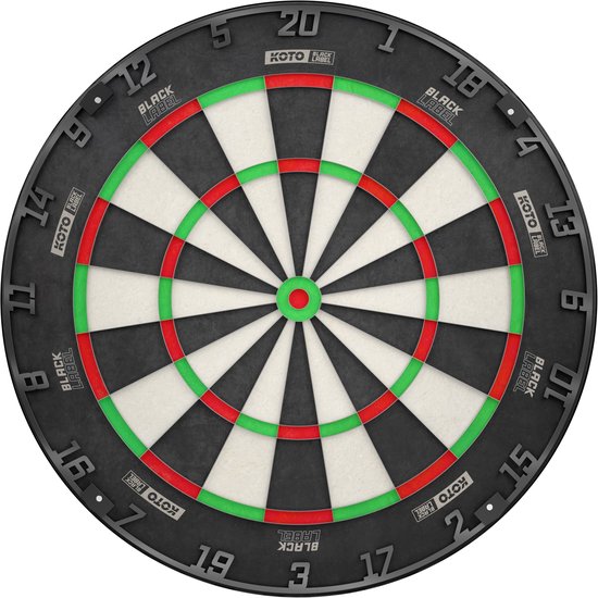 KOTO Black Label - Professioneel Dartbord van KOTO
