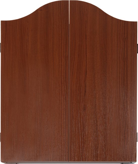 KOTO Cabinet Rood, Dartbordkast, Dartkabinet, Dartbordkast met scorebord, Dartbord ophangsysteem, Dartkabinet accessoires, Stijlvol dartkabinet, Praktisch dartkabinet, Opbergkast voor dartbord van KOTO