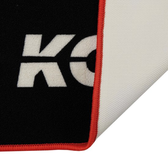 KOTO Carpet Checkout Dartmat Red 285 x 80cm + oche van Winmau