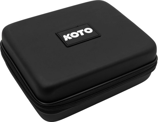 KOTO Dartwallet EVA Large Zwart, Darttas met Ritssluiting, Dartetui met KOTO Darts-logo, Dart Hoes, dartkoffer, dartwallet van KOTO