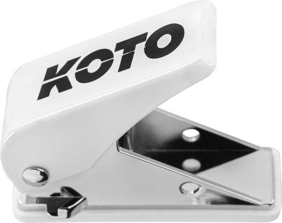 KOTO - Flight Lock Punch Machine Wit, Praktisch Gereedschap, Flight Lock Ringen, Past bij alle dartflights van KOTO