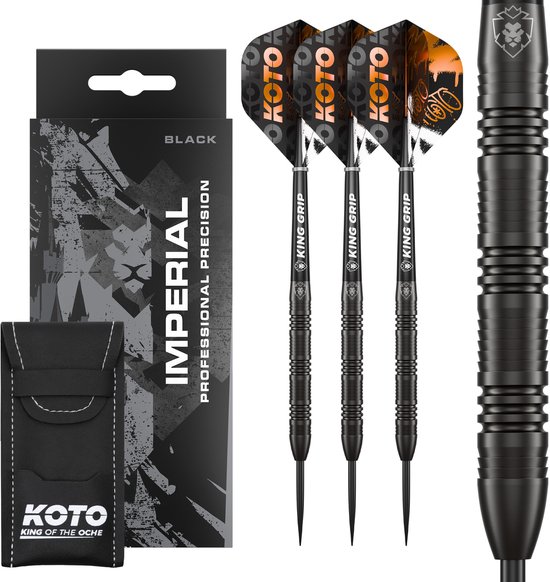 KOTO Imperial Black 80% - Dartpijlen 23 Gram van KOTO