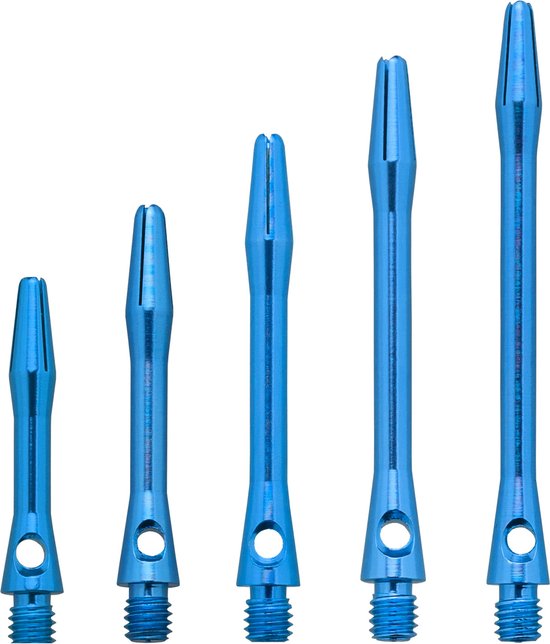 KOTO King Grip Aluminium Blue - Dart Shafts Medium van Merkloos