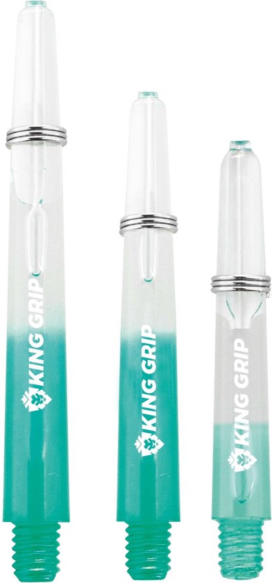 KOTO King Grip Colors Jade Clear - Dart Shafts van KOTO
