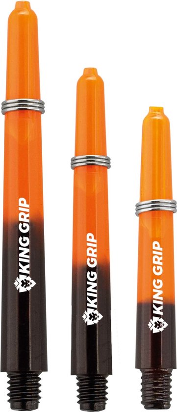 KOTO King Grip Colors Orange Black - Dart Shafts van KOTO