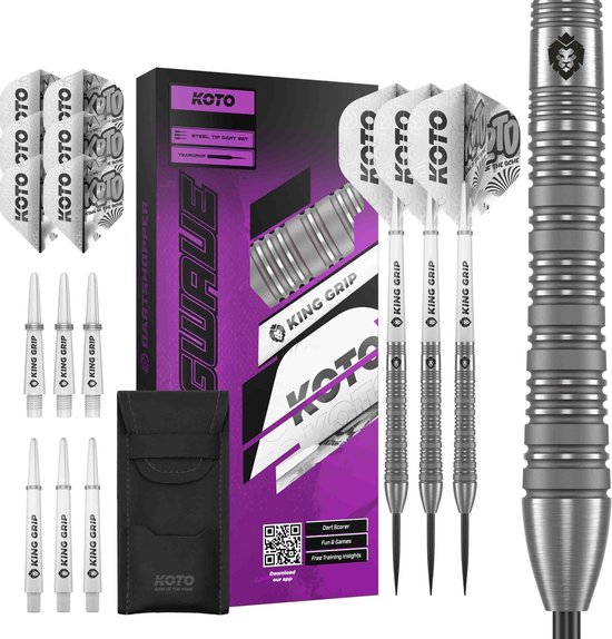 KOTO Kingwave Teardrop 90% - Dartpijlen 24 gram van Merkloos