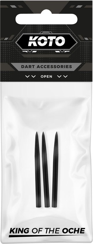 KOTO Pro Dart Point Black 32mm van Merkloos
