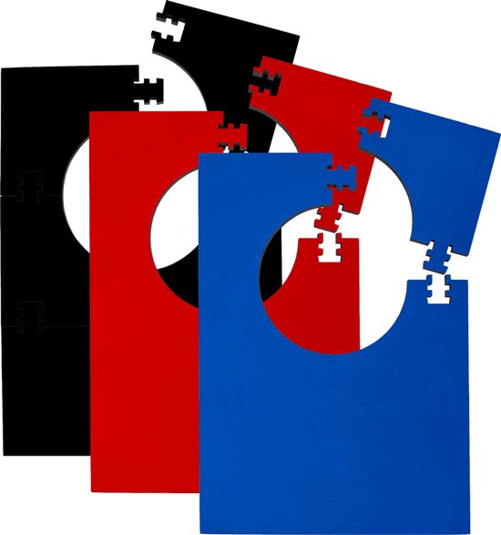 KOTO Square 6 PCS – Dartbord Surround Red van KOTO