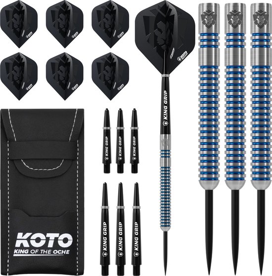 KOTO - Sting Blue Electro - 90% Darts - 22G - Blauw - Stevige Ringgrip van Merkloos