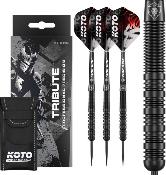 KOTO - Tribute Darts - 18 Gram - Dartpijlen - Zwart van Merkloos