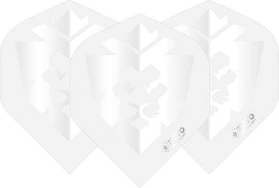 KOTO White Emblem NO2 - Dart Flights van KOTO