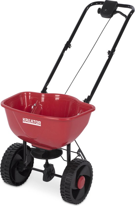 Kreator KRTGR9003 Strooiwagen - 140 tot 250 cm instelbare strooibreedte - 15 liter van Kreator