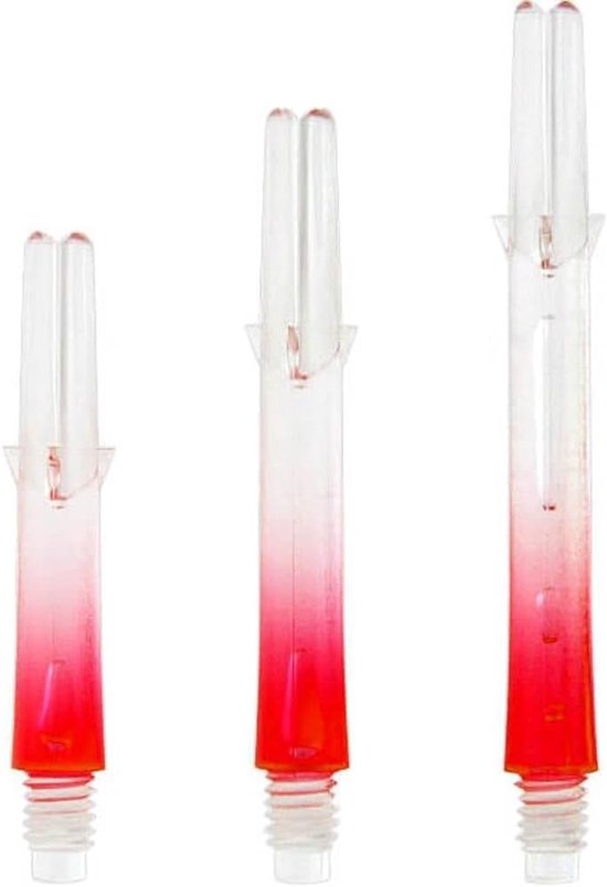 L-Shaft 2-Tone Milky Red Inbetween 260