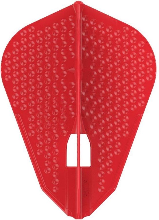 L Style Champagne Dart Flights Dimple Fantail Rood van Merkloos