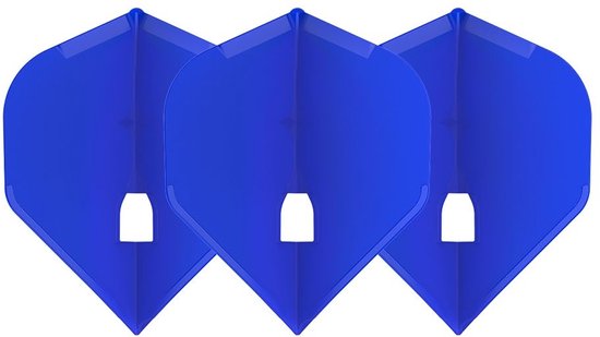 L-Style Champagne Flight L1 Standard Solid Blue - Dart Flights