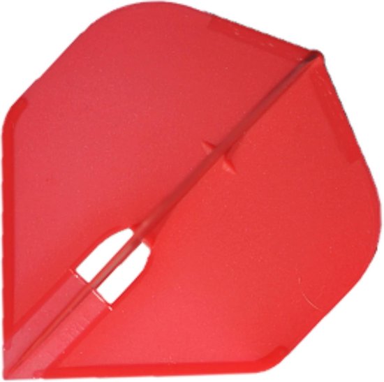 L-Style Champagne Flight L1 Standard Solid Red - Dart Flights van L-Style