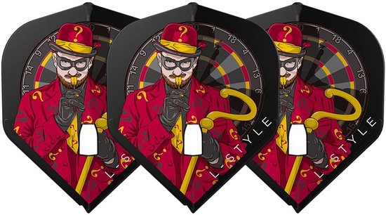 L-Style Champagne L1 Brian Raman V1 Black - Dart Flights
