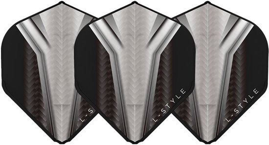 L-Style Champagne L1 EZ Standard Inception White - Dart Flights van Merkloos
