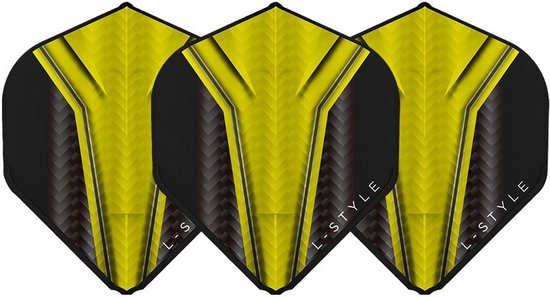 L-Style Champagne L1 EZ Standard Inception Yellow - Dart Flights