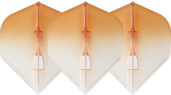L-Style Champagne L1 Standard 2-Tone CWH×Orange - Dart Flights