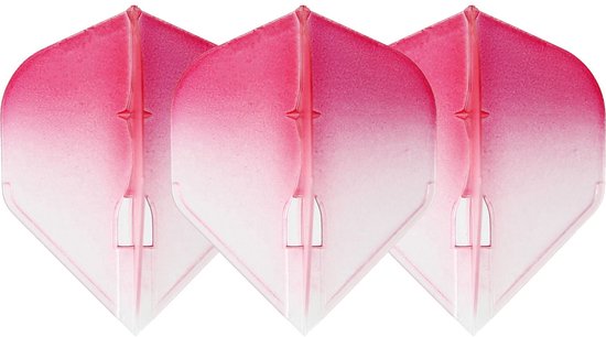 L-Style Champagne L1 Standard 2-Tone CWH×Red - Dart Flights