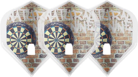 L-Style Champagne L1 Standard N9 Nine Street - Dart Flights van Merkloos