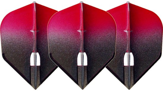 L-Style Champagne L3 Shape 2-Tone BK×Red - Dart Flights van L-Style