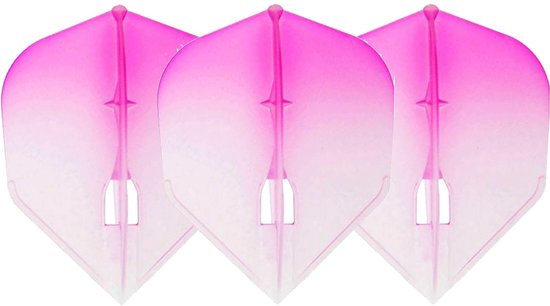 L-Style Champagne L3 Shape 2-Tone CWH×Pink - Dart Flights