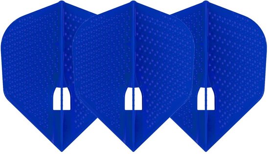 L-Style Champagne L3 Shape Dimple Blue - Dart Flights
