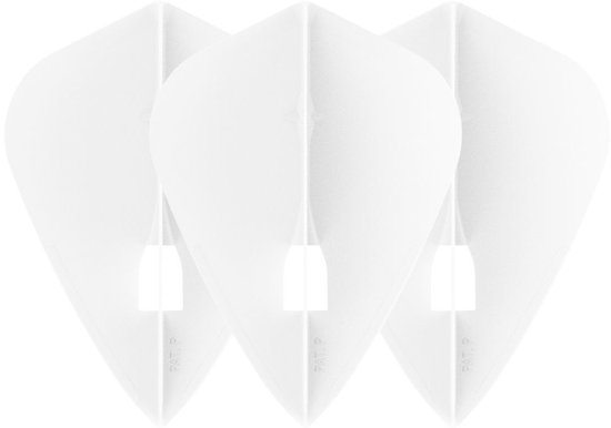 L-Style Champagne L4 Pro Kite White - Dart Flights van L-Style