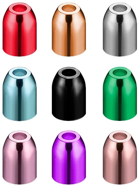 L Style Champagne Rings Metaal - Rood van L-Style