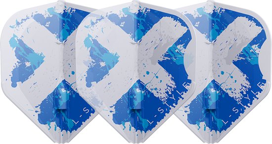 L-Style EZ L1 Lorraine Hyde Clear White - Dart Flights
