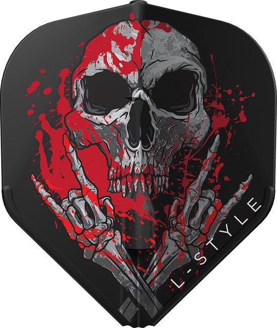 L-Style EZ L1 Ryan Searle V3 Black - Dart Flights van L-Style