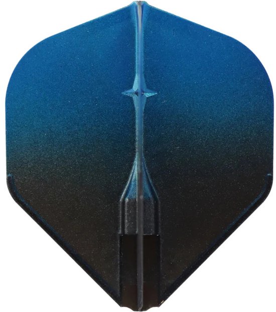 L-Style EZ L1 Standard 2-Tone Black Blue - Dart Flights