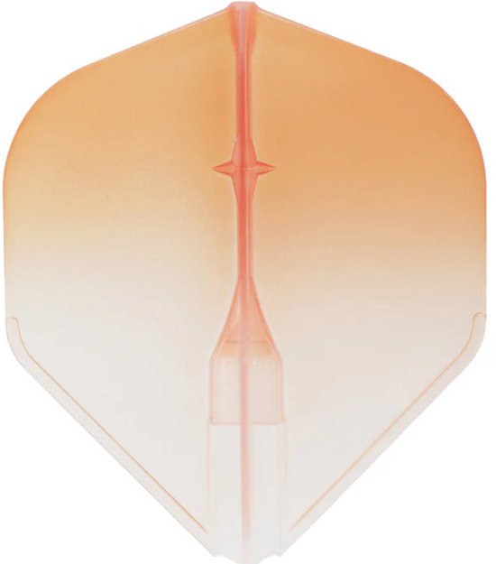 L-Style EZ L1 Standard 2-Tone Clear White Orange - Dart Flights