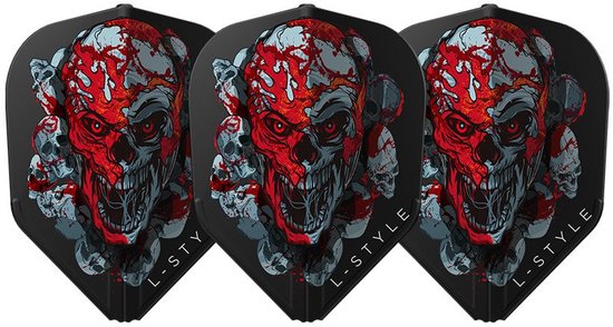 L-Style EZ L3 Ryan Searle V4 Black - Dart Flights van Merkloos