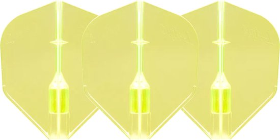 L-Style Fantom EZ L3 Shape Neon Yellow - Dart Flights van L-Style