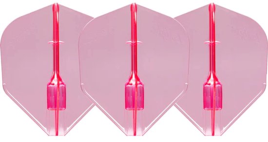 L-Style Fantom EZ L3 Shape Pink - Dart Flights van L-Style