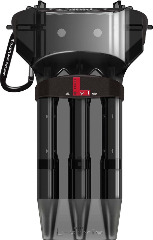 L-Style Krystal One Clear Black v2 - Dart Case - Darts van L-Style